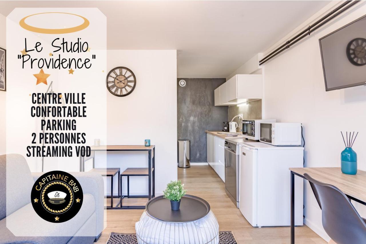 Le Studio Providence - Parking Prive - Terrasse Troyes Extérieur photo